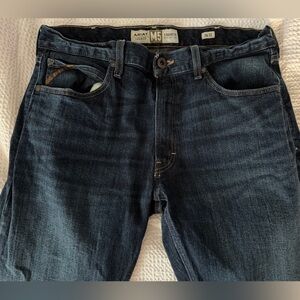 Ariat Men's Dark Blue Straight Jeans